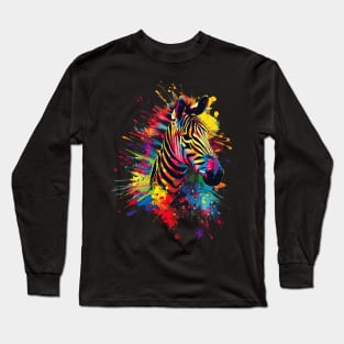 Zebra Genetic Diversity Long Sleeve T-Shirt